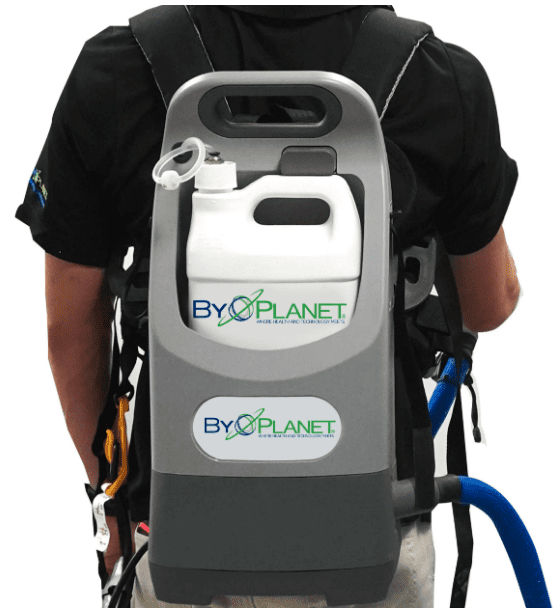 ByoPack™ Electrostatic Sprayer System sold by Safe Disinfecting Inc. SDI